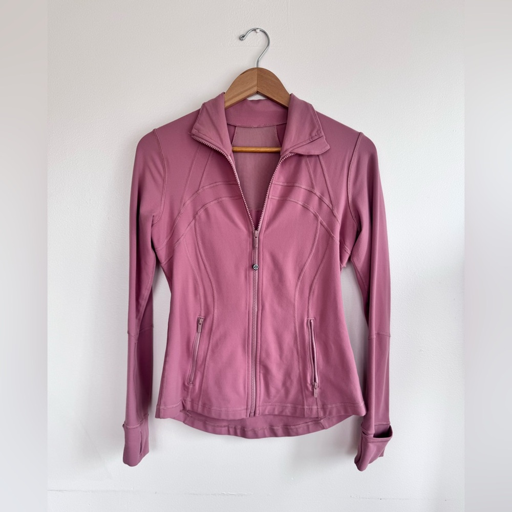 Lululemon Define Jacket, Quicksand, 1st Release 04/17  Style: W4F82S Size 8 - Picture 4 of 16